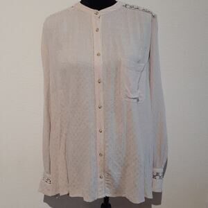 FREE PEOPLE size LG cotton shirt/dress